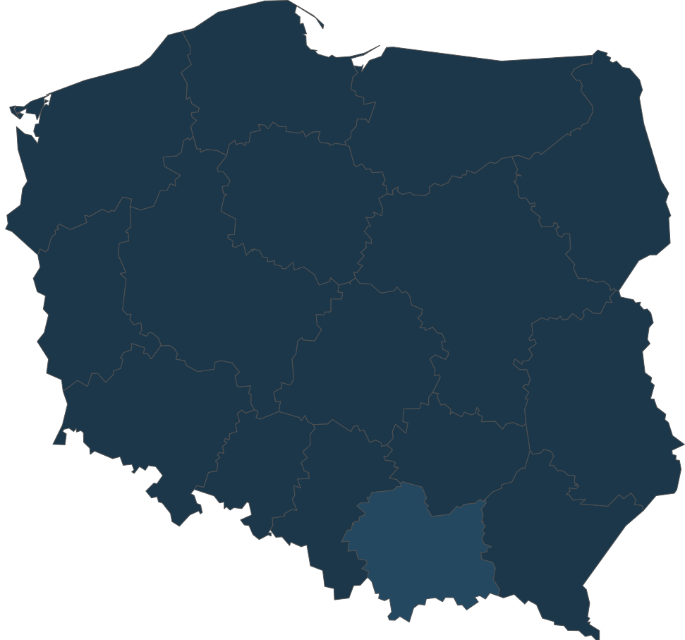 Mapa małopolksa